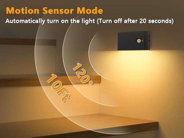 rechargeable night light motion sensor