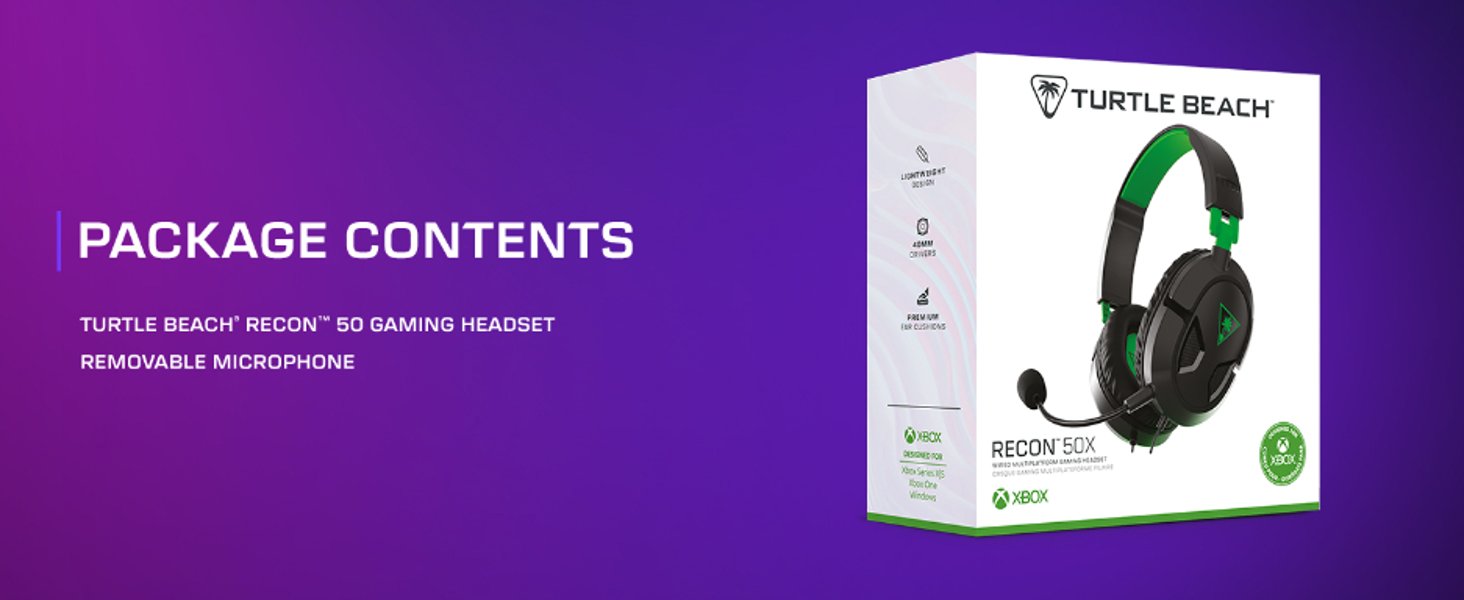 Recon 50 Package Contents