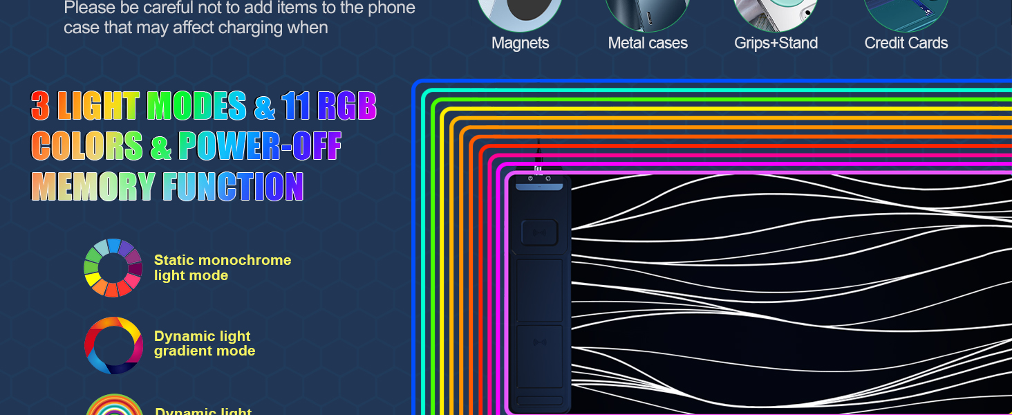 rgb mouse pad