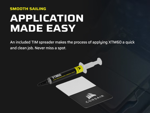 easy application; TIM spreader; non corrosive; cooling; pc cooling; cool thermal paste;