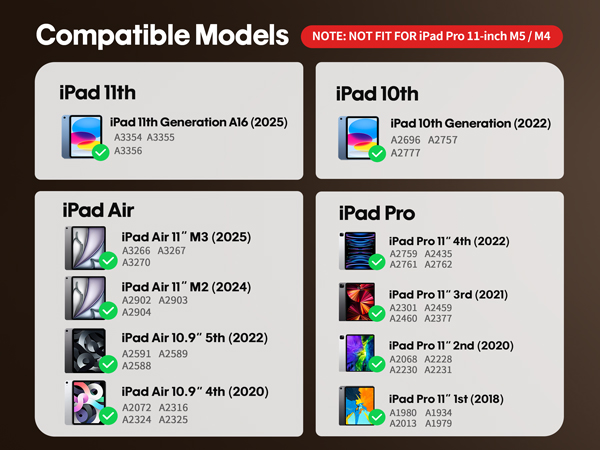 ipad 11 inch case with keyboard