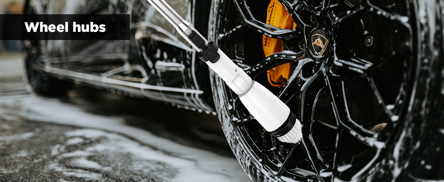 electric spin scrubber brush power brush floor scrubber