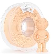 AMOLEN 3D Printer Filament PLA, Ture High Speed 600mm/s 1.75mm PLA Filament Peach Fuzz PLA, 1KG/2...
