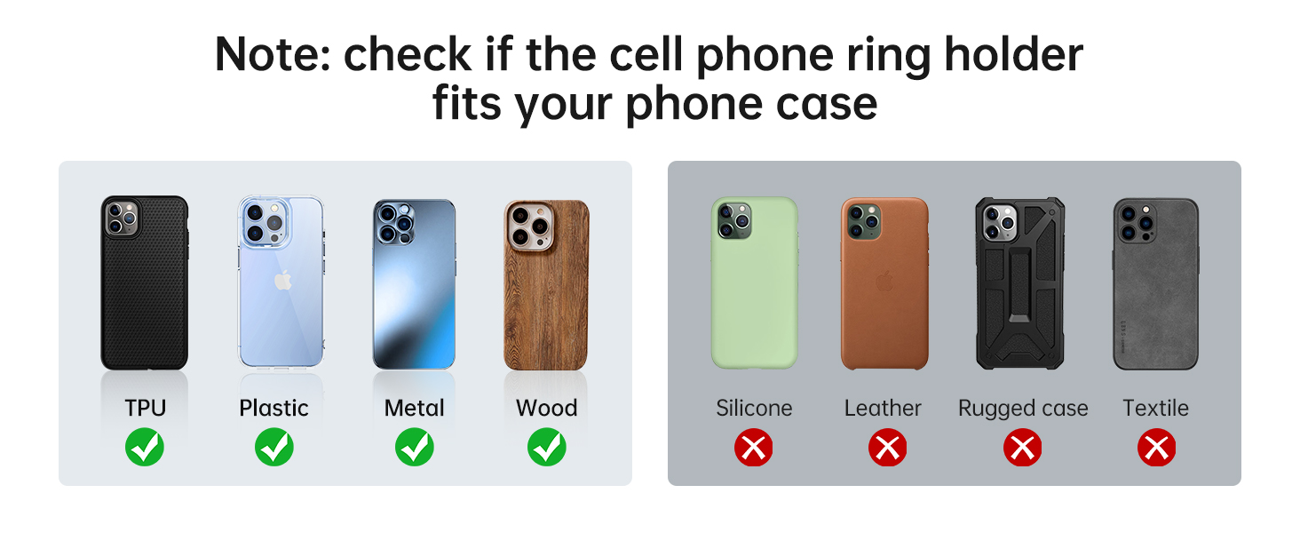 phone ring stand