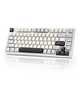YUNZII RT80 Rapid Trigger Hall Effect Magnetic Switch Gaming Keyboard, 75% Layout BT/2.4GHz/Wired...