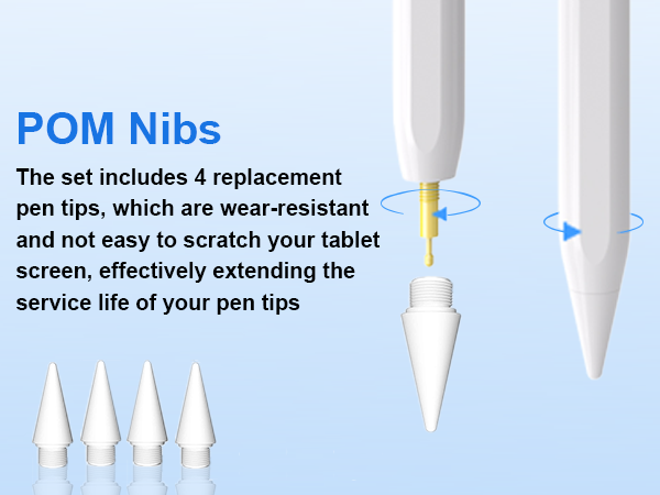 Replaceable stylus nibs