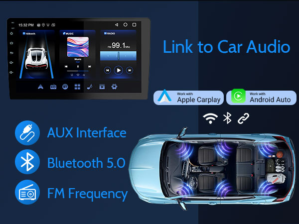 Double din car Screen