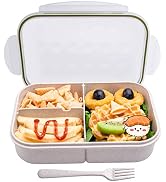 Bento Box,MISS BIG Bento Box for Kids,Ideal Leak Proof Lunch Box Kids,Mom’s Choice Kids Lunch Box...