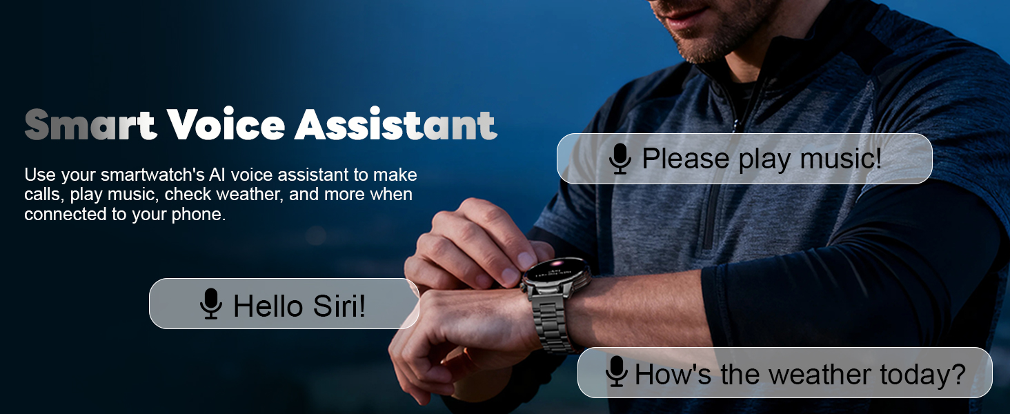 voice assistant smart watches