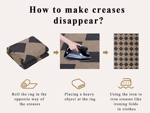 checkered rug