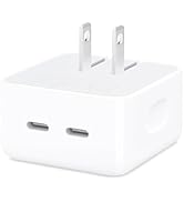 i Phone 16 15 Charger Fast Charging, 35W Dual USB C Port Fast Charging Block Power Adapter PD GaN...