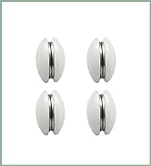 Mrs Awesome Magnetic Curtain Weights, 3 Pairs (6 Pieces) Strong Tablecloth Magnets, Add Heavy Wei...