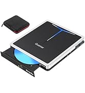 Guamar External Blu Ray Drive, USB C Blu-ray Burner Portable Bluray DVD Player BD Reader Writer, ...