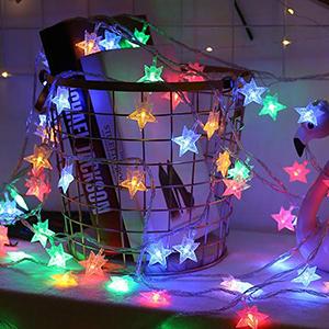 33ft 100 LED Star String Lights
