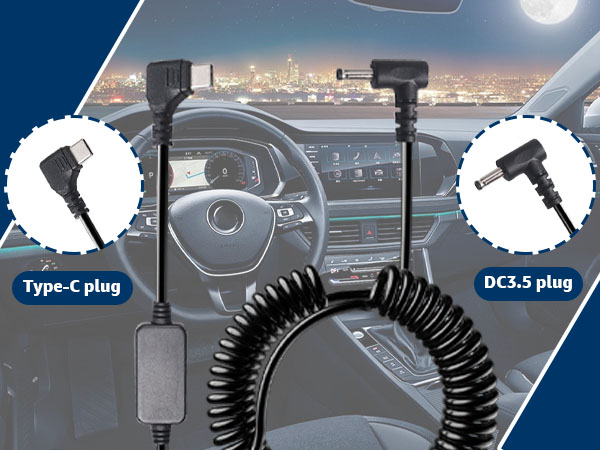 USB C to DC3.5