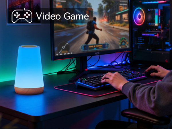 Auxmir Multifunctional LED Night Light Lamp