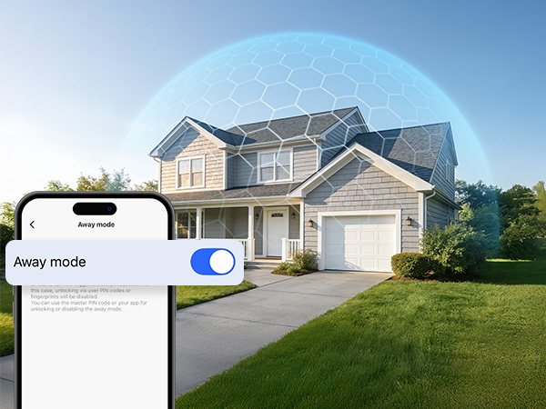 Away Mode provides extra security when you’re not at home