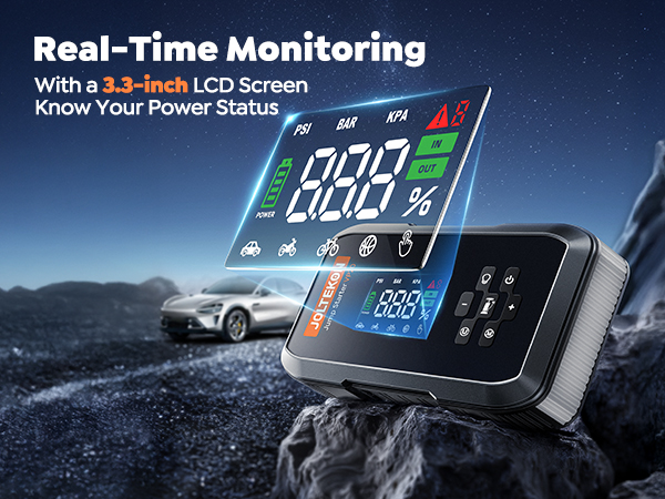 portable battery jump starter for car