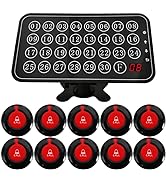 Wireless Calling System Nurse Call System Caregiver Pager for Restaurant Hospital Clinic Nursing ...