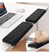 Sushret L-Shaped Desk Elbow Pad for Desk, 2-Pack Memory Foam Elbow Rest for Desk Edge Cushion, No...