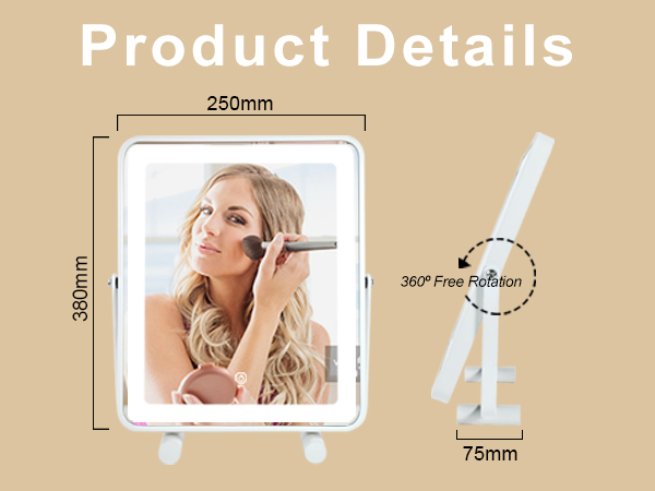 makeup mirror with lights