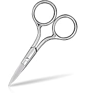 Eyebrow Scissors, Small Scissors for Hair, Eyebrows, Nose Hair, Beard, Eyelashes, Cuticle. Stainl...