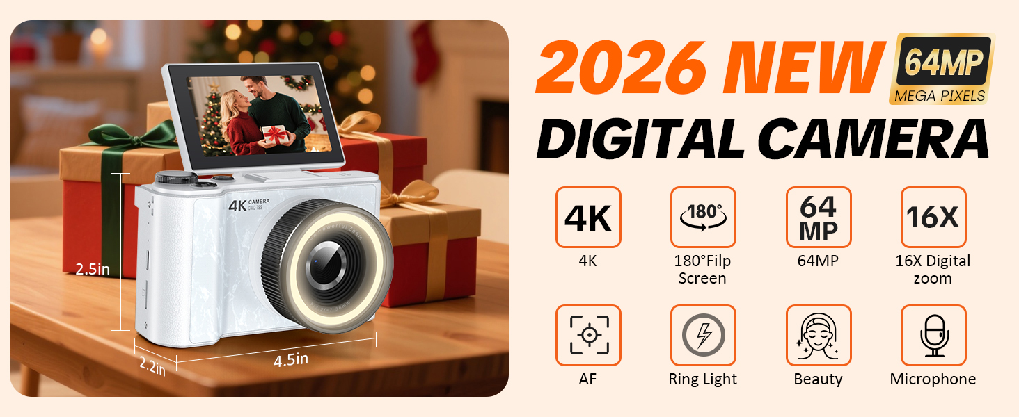 2026 new digital camera
