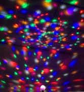 LED Plug in Disco Ball Light