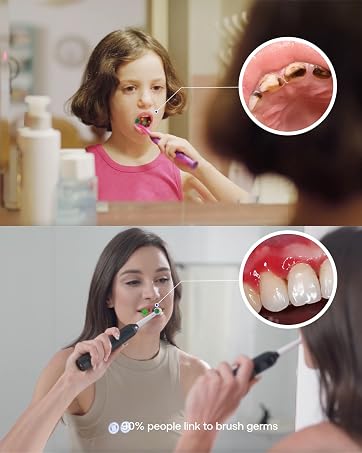 Bathroom Wall-Mounted Electric, Manual and Kids Toothbrushes Holder Cleaner Dryer