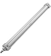 Heschen Pneumatic Standard Cylinder SC 32-500, PT1/8‘’ Port, 32mm Bore, 500mm Stroke, Single Rod ...