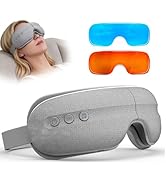 Eye Massager with Heat and Cooling,5 Modes,Lightweight and Double-Layer Airbag Design Sleep Mask ...