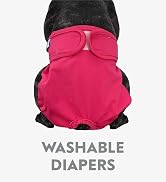 Paw Inspired Washable Dog Diapers | Reusable Dog Diapers | Female Dog Diapers | Absorbent Dog Dia...