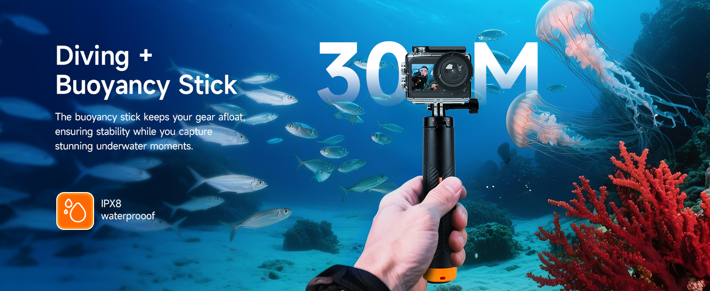 100FT Waterproof Housing Underwater Cameras