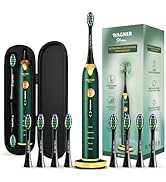 Wagner Stern Ultrasonic whitening Toothbrush with Pressure Sensor. 5 Brushing Modes and 4 Intensi...