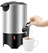 Ojseimchrl Coffee Urn, 175Oz Stainless Steel Coffee Urn, 110V US Plug 1kW Fast Heating, Anti-Dry ...