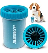 Dexas MudBuster Portable Dog Paw Cleaner, Medium, Blue - Premium Quality Pet Supplies and Accesso...