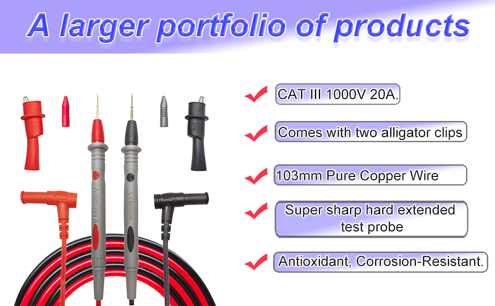 A larger portfolio of preducts