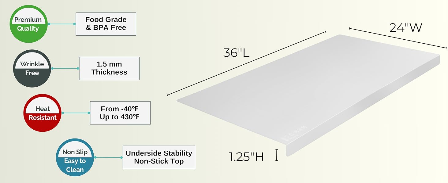 mat for kitchen countertop kitchen island cover protector counter top protectors heat resistance