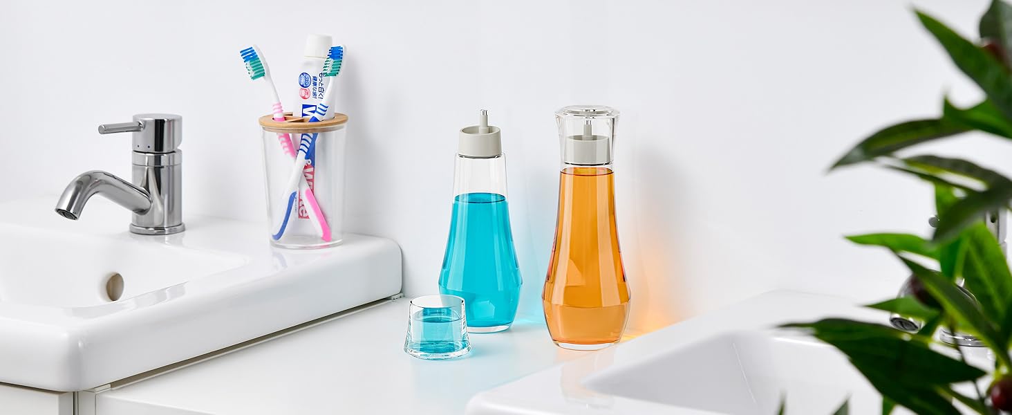 Mouthwash Dispenser for Bathroom
