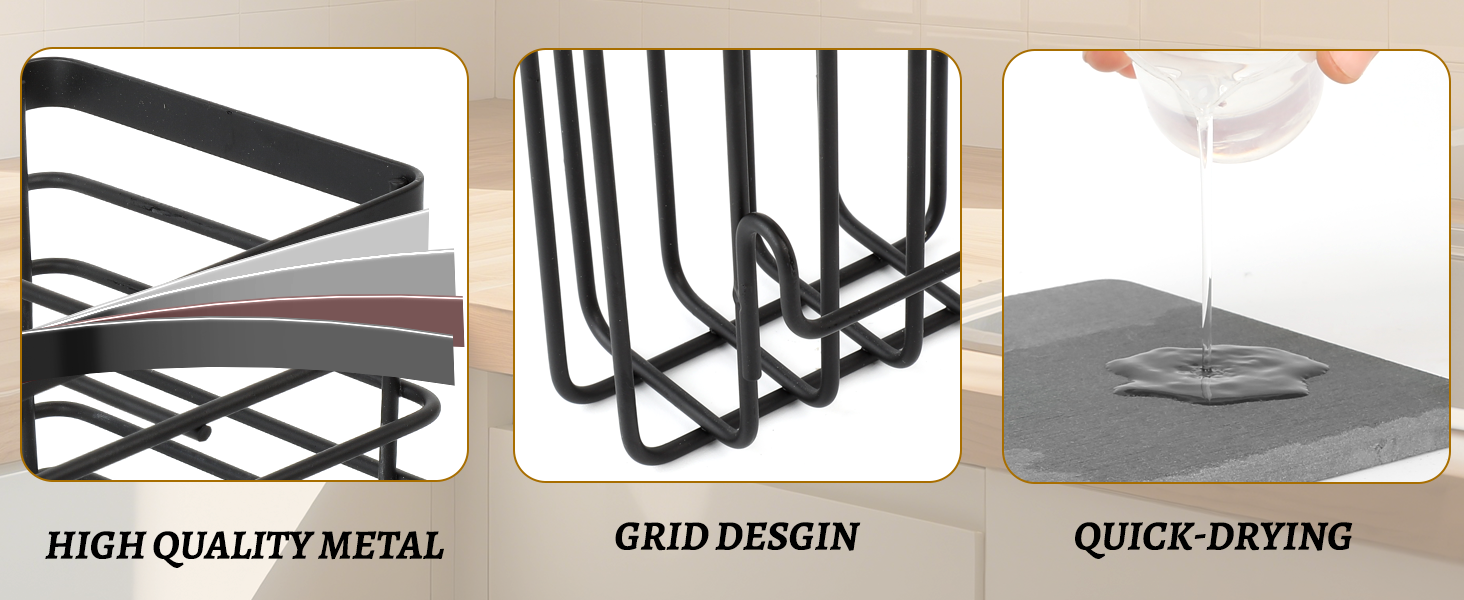 breathable hollow metal frame and durable 304 stainless steel construction ensure rust resistance