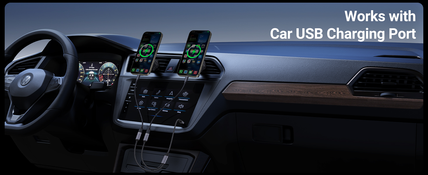 USB splitter for car USB port