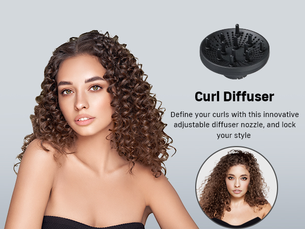 Hair Dryer with Diffuser