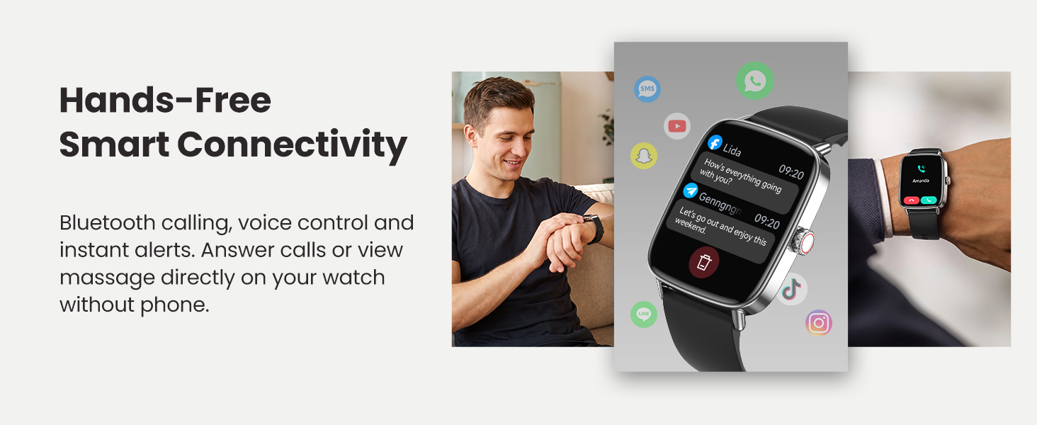 Smart Watch for Women Men