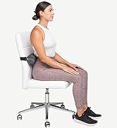 Woman sitting on chair with a McKenzie Early Compliance Roll