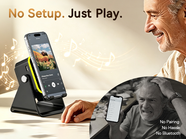 phone speaker amplifier 3 in 1 mobile phone holder bluetooth speaker