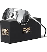 LUENX Aviator Sunglasses for Men Women Polarized - UV400 Protection, Stylish Shades 59 MM, Drivin...