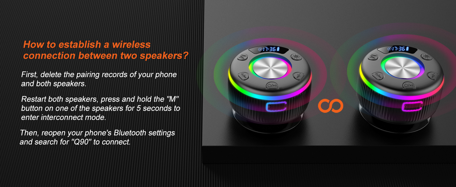 bluetooth shower speaker