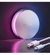 YEELIGHT Motion Sensor Night Light Rechargeable Color Changing RGB, 750mAh Wireless Nightlight Ty...