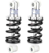 2 rooms Rear shock absorber 125mm 750LBS Rear shock absorber damper for 49cc Go-Kart ATV Scooter