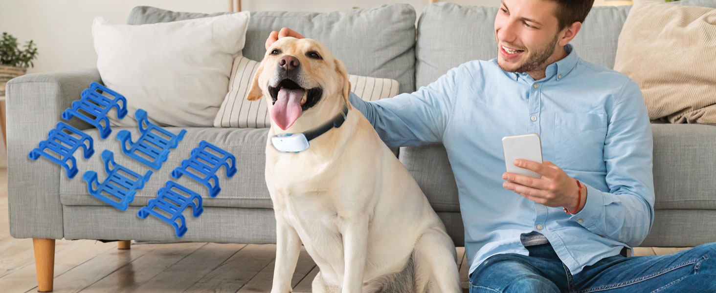  Dogs Rubber Clip